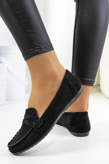 Black loafers Nieves 2