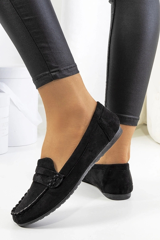 Black loafers Nieves