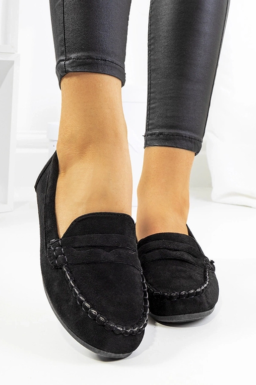 Black loafers Nieves