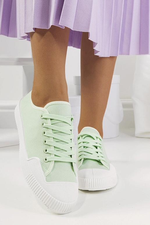 Women's green Rivas sneakers