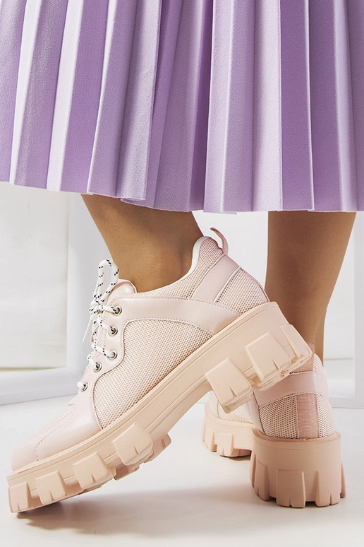 Pink Bernic women's sneakers