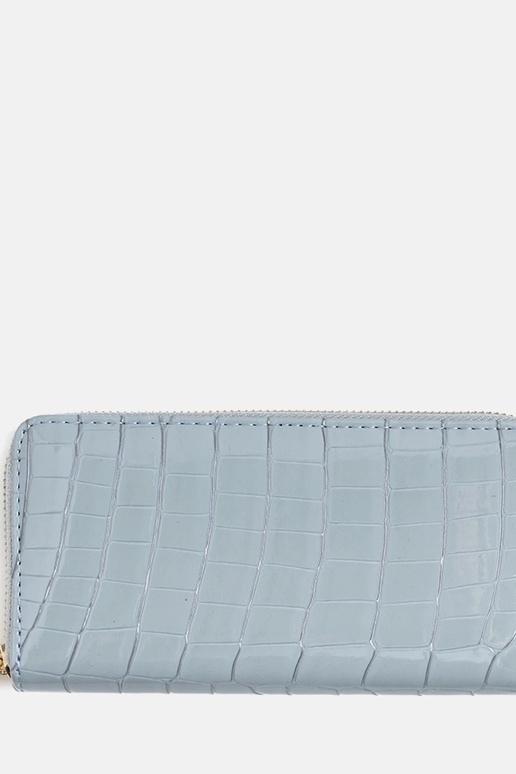 Blue lacquered Spangler wallet Blue lacquered Spangler wallet