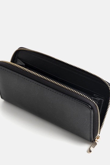 Black metallic Starks wallet 2