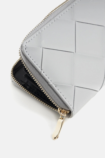 Gray matte wallet by Bennett