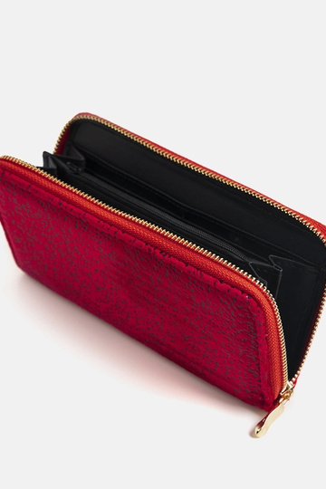 Women's red Laverty wallet