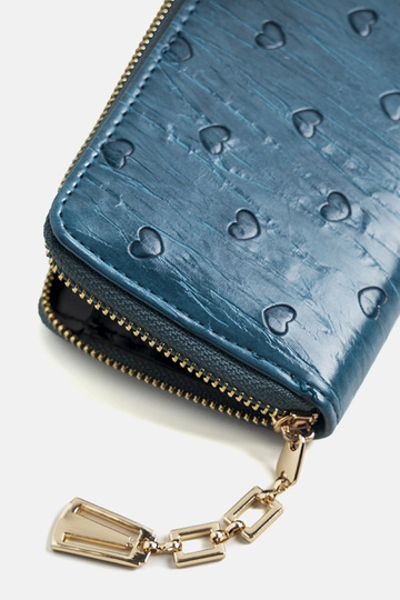Blue heart wallet Dumont