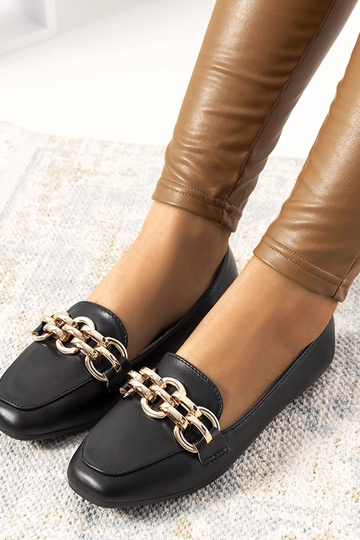 Black loafers Aniria