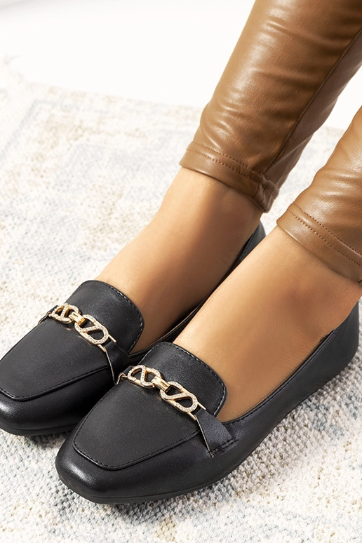 Black loafers Aniria