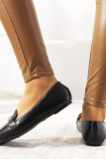 Black loafers Aniria 2