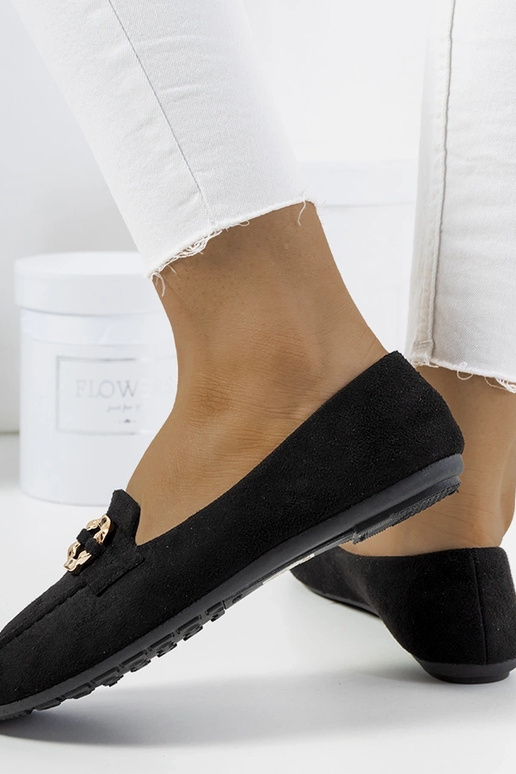 Black loafers Aniria