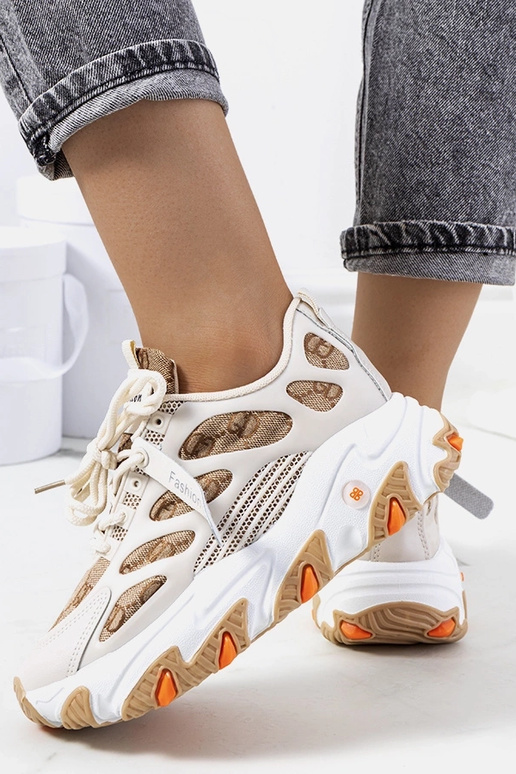 White trainers Justar