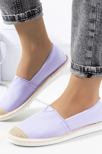 Fioletowe espadryle damskie Tanner 2