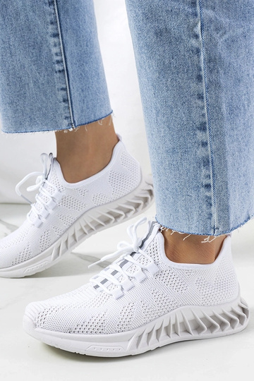 White trainers Justar