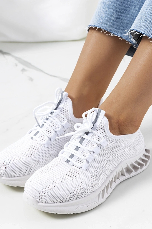 White trainers Justar