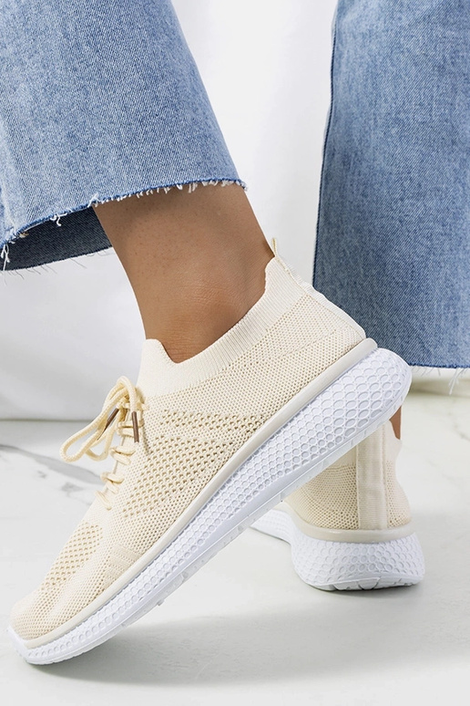 Beżowe sneakersy sportowe Michaela