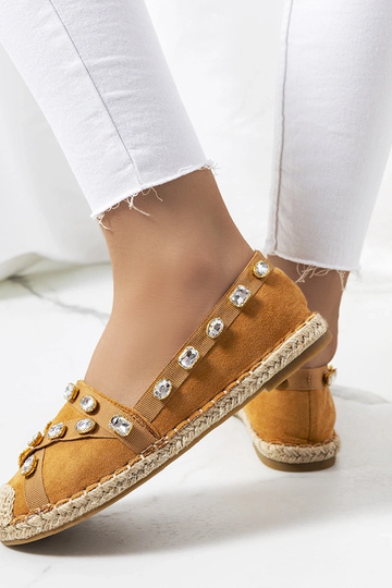 Brązowe espadryle Chanou 2