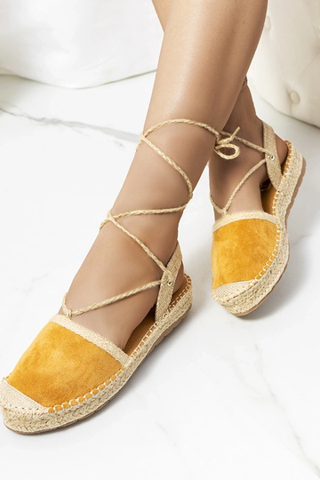 Women's red espadrilles Big Star HH274494 2