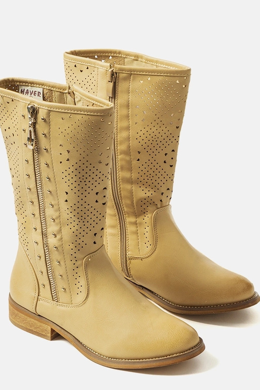 Beige children's boots Kettle Beige children's boots Kettle