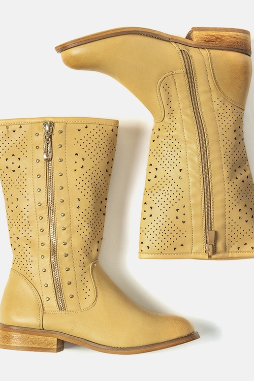 Beige children's boots Kettle Beige children's boots Kettle