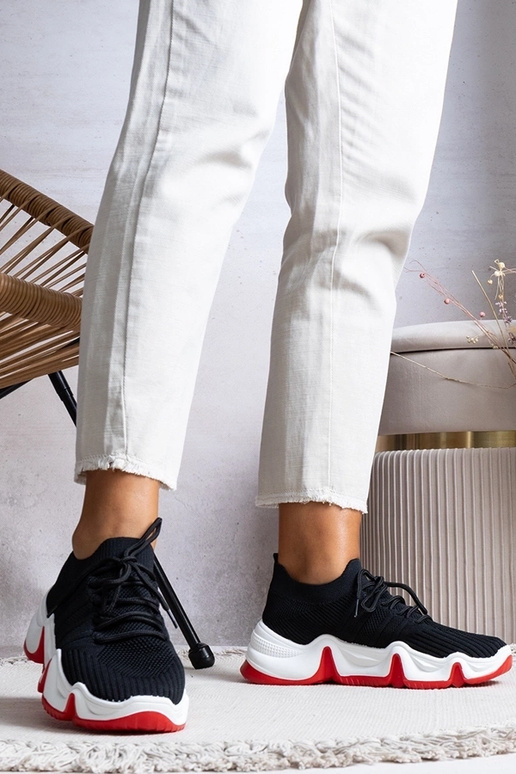 Czarne sneakersy sportowe Parkhill