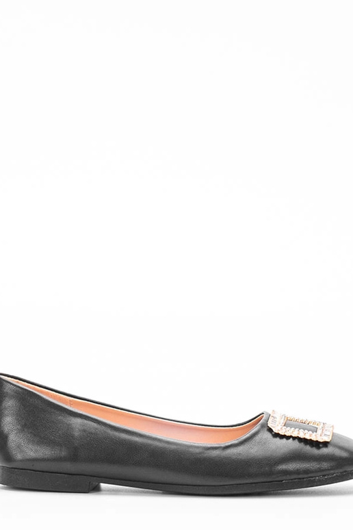 Czarne baleriny Rhonda