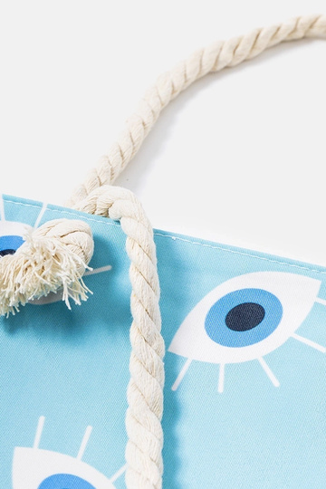 Niebieska torba plażowa Elsina 2