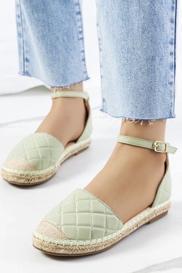 Women's red espadrilles Big Star HH274494
