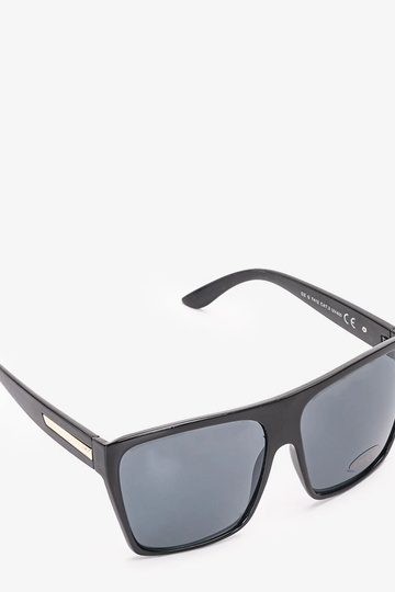 Czarne okulary Shield...