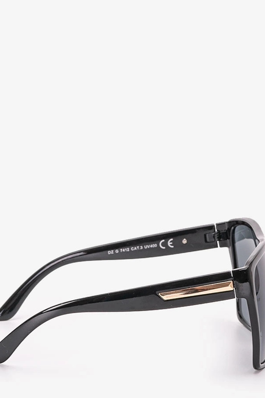 Czarne okulary Shield...