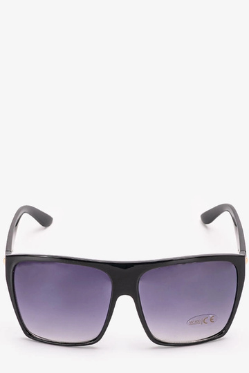 Czarne cieniowane okulary...