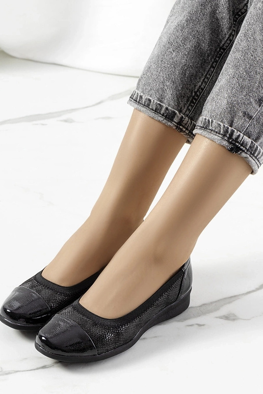 Czarne baleriny Mercer