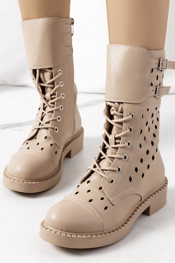 Beige boots Huff