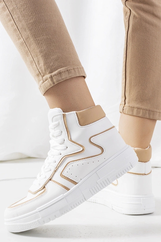 White trainers Justar