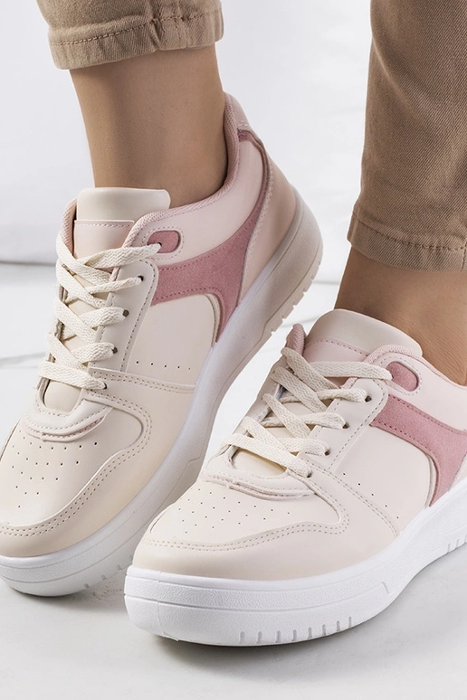 Beige Selma women's sneakers