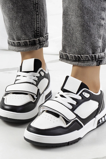 Czarne sneakersy damskie Kadie