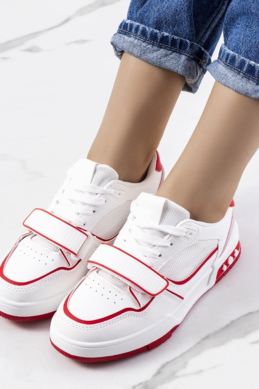 Czerwone sneakersy damskie Kadie Czerwone sneakersy damskie Kadie