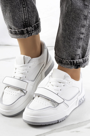 Szare sneakersy damskie Kadie