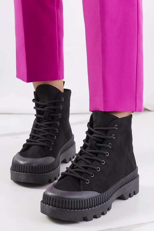 Navy blue Rivas women's sneakers