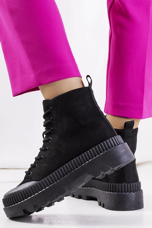 Navy blue Rivas women's sneakers