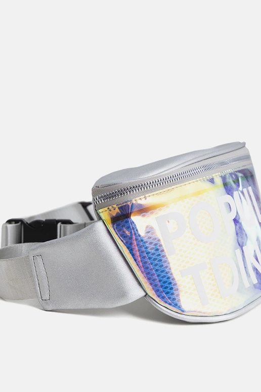 Green women's waist bag Big Star...