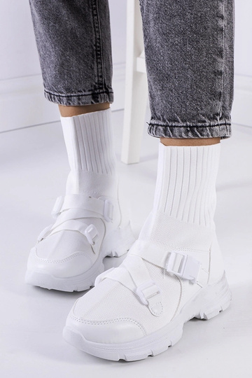 Białe sneakersy Saker