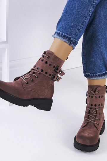 Brązowe traperki Fallkirk 2