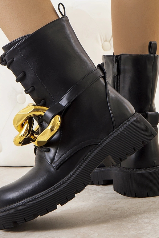 Black high boots Christabel