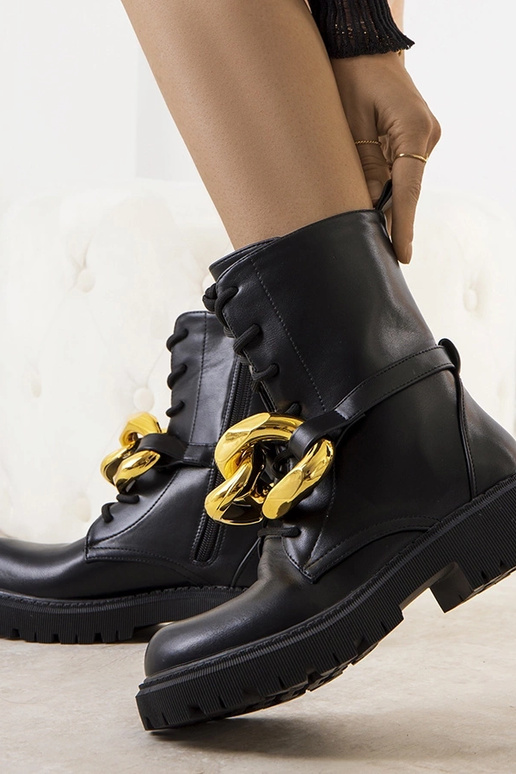 Black high boots Christabel