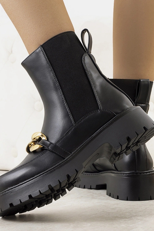 Black high boots Christabel