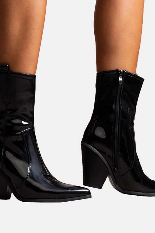Black cowboy boots Aurore Black cowboy boots Aurore