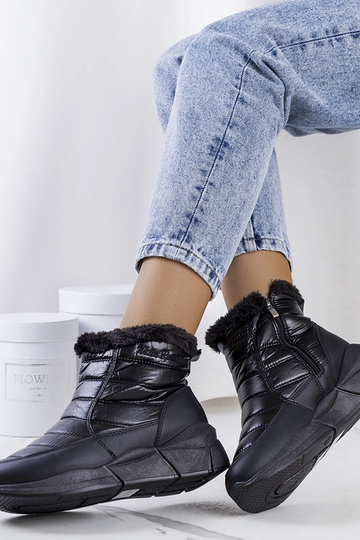 Black snowboots Arana