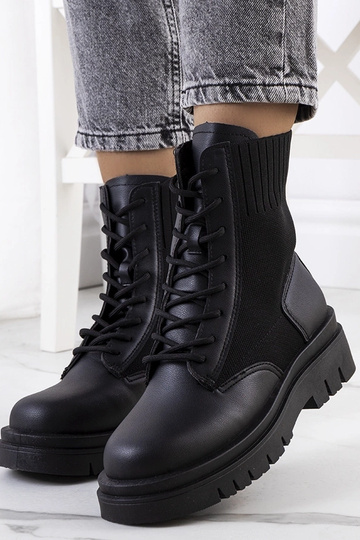 Black high boots Christabel