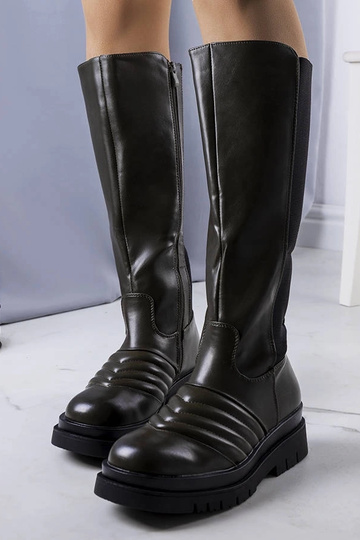 Zielone kozaki Calliope