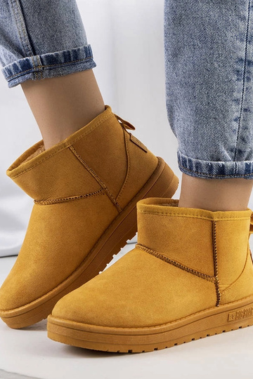 Brązowe śniegowce damskie...